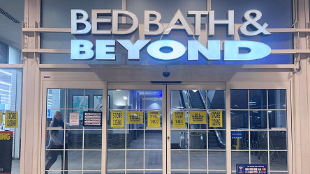 Bed Bath & Beyond Tumbles To Record Low And Warns Bankruptcy May Be  Unavoidable